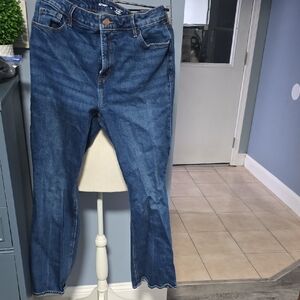 Old Navy Blue Flare Women's Jeans